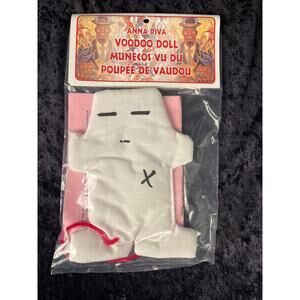 White Anna Riva Voodoo Doll for Peace and Healing